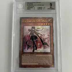 Yugioh! Graded Card Sky Striker Ace - Roze QCR RA04-EN031 BGS 9 Mint - Image 1