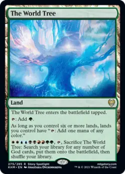 The World Tree x1 Magic the Gathering 1x Kaldheim mtg card - Image 1