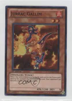 Jurrac Gallim 1st Ed. YuGiOh Hidden Arsenal 4: Trishula's Triumph 1d1 - Image 1