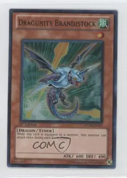 Dragunity Brandistock 1st Ed. YuGiOh Hidden Arsenal 4: Trishula's Triumph gl9 - Image 1