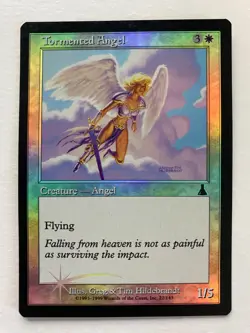 Tormented Angel Urza's Destiny Foil Magic the Gathering MTG Card - Image 1