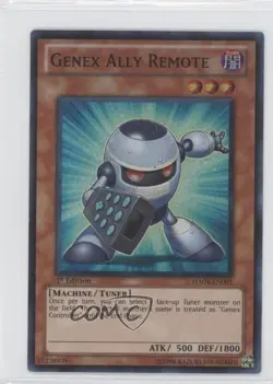 Genex Ally Remote 1st Ed. YuGiOh Hidden Arsenal 4: Trishula's Triumph 0e1 - Image 1