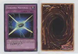 Synchro Material 1st Ed. YuGiOh Yusei Fudo 3 Duelist Pack #DP10-EN030 u3f - Image 3