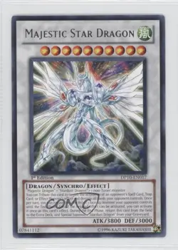 Majestic Star Dragon 1st Ed. YuGiOh Yusei Fudo 3 Duelist Pack #DP10-EN017 0w8 - Image 1