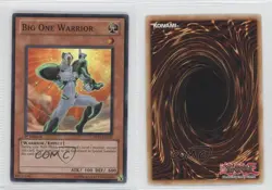 Big One Warrior 1st Ed. YuGiOh Yusei Fudo 3 Duelist Pack #DP10-EN015 0j6 - Image 3