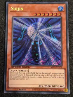 Yugioh! Suijin - SGX2-END09 - Secret Rare - 1st Edition Near Mint, English - Image 1