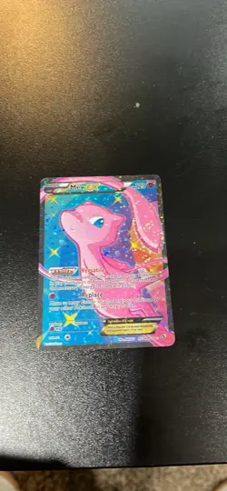 Pokemon Mew EX TCG Full Art Holo Card RC24/RC25 Radiant Legendary Treasures - Image 1