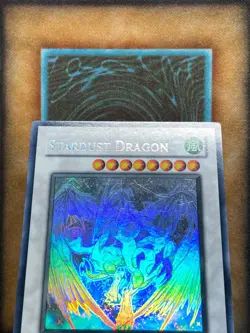 Yugioh Stardust Dragon TDGS-EN040 Ghost Rare LP - Image 3