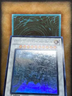 Yugioh Odin, Father of the Aesir STOR-EN040 Ghost Rare 1st Ed LP - Image 3