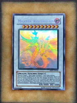 Yugioh Majestic Red Dragon ABPF-EN040 Ghost Rare LP - Image 1