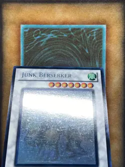Yugioh Junk Berserker EXVC-EN037 Ghost Rare 1st Ed LP - Image 2