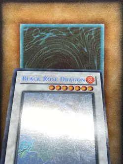 Yugioh Black Rose Dragon CSOC-EN039 Ghost Rare MP - Image 2