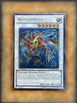 Yugioh Wattchimera DREV-EN044 Ultimate Rare 1st Ed NM - Image 1