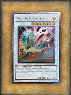 Yugioh Voltic Bicorn DREV-EN041 Ultimate Rare NM - Image 1