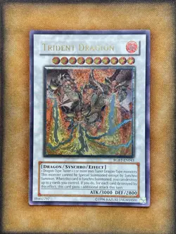 Yugioh Trident Dragion RGBT-EN043 Ultimate Rare VLP - Image 1