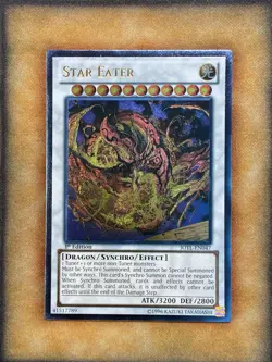 Yugioh Star Eater JOTL-EN047 Ultimate Rare 1st Ed NM - Image 1