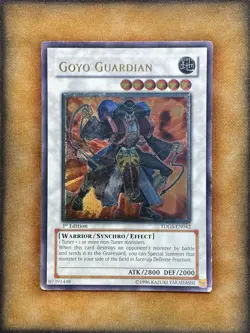 Yugioh Goyo Guardian TDGS-EN042 Ultimate Rare 1st Ed MP - Image 1
