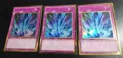 Yugioh! x3 Torrential Tribute MGED-EN052 Gold Rare 1st Ed Slight Play/ NM - Image 1