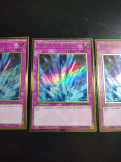 Yugioh! x3 Torrential Tribute MGED-EN052 Gold Rare 1st Ed Slight Play/ NM - Image 18