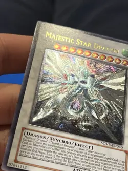 Yugioh Majestic Star Dragon Ultimate Rare SOVR-EN040 LP - Image 6