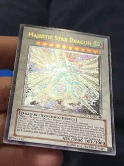 Yugioh Majestic Star Dragon Ultimate Rare SOVR-EN040 LP - Image 7