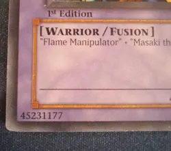 Flame Swordsman LOB-003 The Legend of Blue Eyes White Dragon | 1st Edition | LP - Image 12