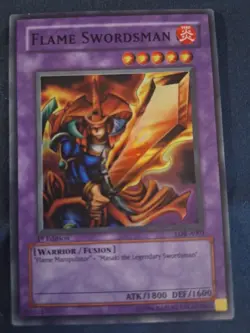 Flame Swordsman LOB-003 The Legend of Blue Eyes White Dragon | 1st Edition | LP - Image 2