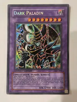 YUGIOH • DARK PALADIN • SECRET RARE • DMG-001 • LIMITED EDITION • - Image 1