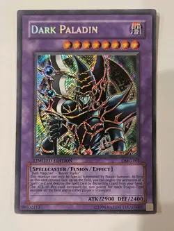 YUGIOH • DARK PALADIN • SECRET RARE • DMG-001 • LIMITED EDITION • - Image 5