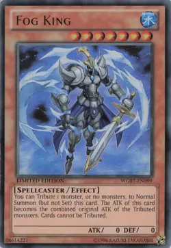 Yugioh Fog King WGRT-EN099 Ultra Rare LP - Image 3