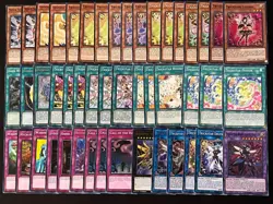 Yugioh Complete TRICKSTAR DECK- LYCORIS- LILYBELL- NARKISSUS- MA **HOT** + Bonus - Image 2