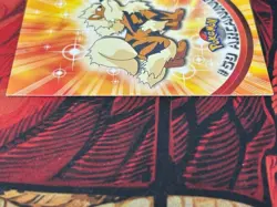 #59 Arcanine - Pokemon 1999 Topps TV Animation Series 1 Green Label Nonfoil LP - Image 6