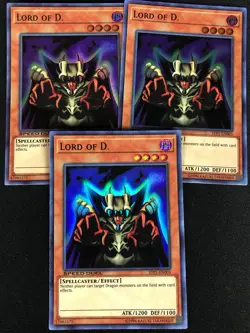 YUGIOH LORD OF D. STP1-EN005 SUPER X3 (NM) - Image 2