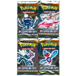 POKEMON 4 SEALED ENVELOPES BLACK & WHITE PLASMA BLAST 2013 NINTENDO TRADING CARDS - Image 1