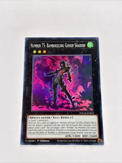 Yu Gi Oh Number 75: Bamboozling Gossip Shadow (TOCH-EN052) 1st Edition (NM) - Image 1
