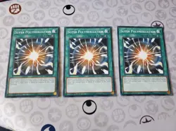 Yu Gi Oh - Super Polymerization(x3) - SDSH-EN026 - Shaddoll Showdown - 1st Ed. - Image 1