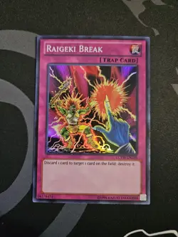 Raigeki Break LCYW-EN286 Legendary Collection Yugi's World Unlimited NM - Image 1