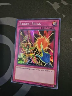 Raigeki Break LCYW-EN286 Legendary Collection Yugi's World Unlimited NM - Image 3