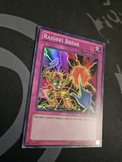 Raigeki Break LCYW-EN286 Legendary Collection Yugi's World Unlimited NM - Image 8