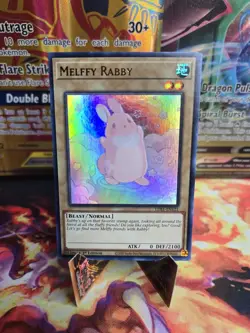 Yugioh! Melffy Rabby (LDS1-EN121) 1st Edition Ultra Rare LP - Image 1