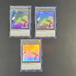 Yugioh TCG - 3x Sky Striker Ace Token - MAMA-EN013 - NM - 1st - Ultra Rare, 2022 - Image 10