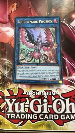 Yugioh RA03-EN042 Knightmare Phoenix Ultra Rare 1st Edition - Image 1