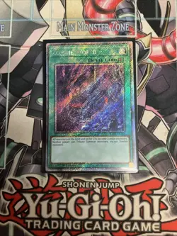 Zombie World Platinum Secret Rare RA03-EN205 Yugioh - Image 1