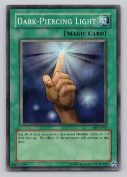 Dark-Piercing Light Yu-Gi-Uh! McDonald's Promo #MP1-015 Super Rare - Image 1