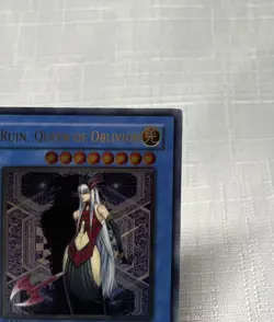 YUGIOH! Ruin, Queen of Oblivion SOI-EN034 1st Edition Ultimate Rare NM #1 - Image 3