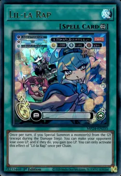 Lil-La Rap - Ultra Rare 1st Edition MP24-EN255 - NM - YuGiOh - Image 1