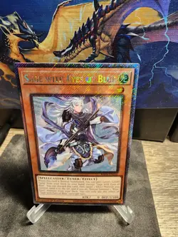 Yu-Gi-Oh! TCG - Sage with Eyes of Blue - Platinum Secret Rare - RA04-EN266 - Image 2