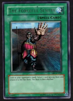 Yugioh The Forceful Sentry DB1-EN029 Rare - MP - Image 1