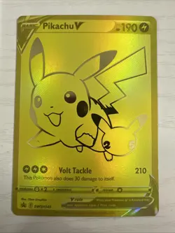 Pikachu V SWSH145 SWSH: Sword & Shield Promo Cards Holo - Image 1
