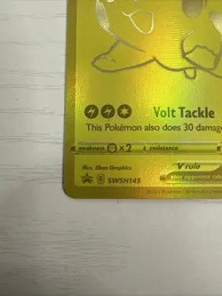 Pikachu V SWSH145 SWSH: Sword & Shield Promo Cards Holo - Image 4